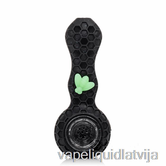 Stratus Bee Silikona Karote Spīdīga Pantera (mirdzoši Melna / Uv Zaļa Bite) Vape šķidrums